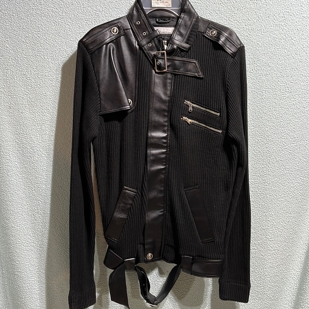 New Black Providence Sweater Jacket GA121